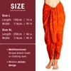PANASIAM Sarong B017 Orangeleaf, L