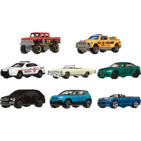 Matchbox Toy Cars or Trucks 8-Pack, Set of 8 Die-Cast