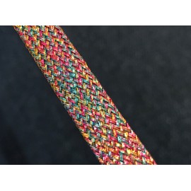 Derby Laces Rainbow Mirage Spark Shoelace for Shoes, Skates, Boots, Roller Derby, Hockey and Ice Skates (96 Inch / 244 cm)