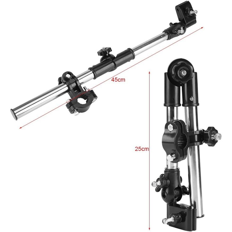 Umbrella mounting Bracket, Adjustable Umbrella mounting Bracket, no Wrench can