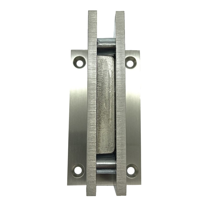 CRL Vienna 037 Series Brushed Nickel Wall Mount Shower Door