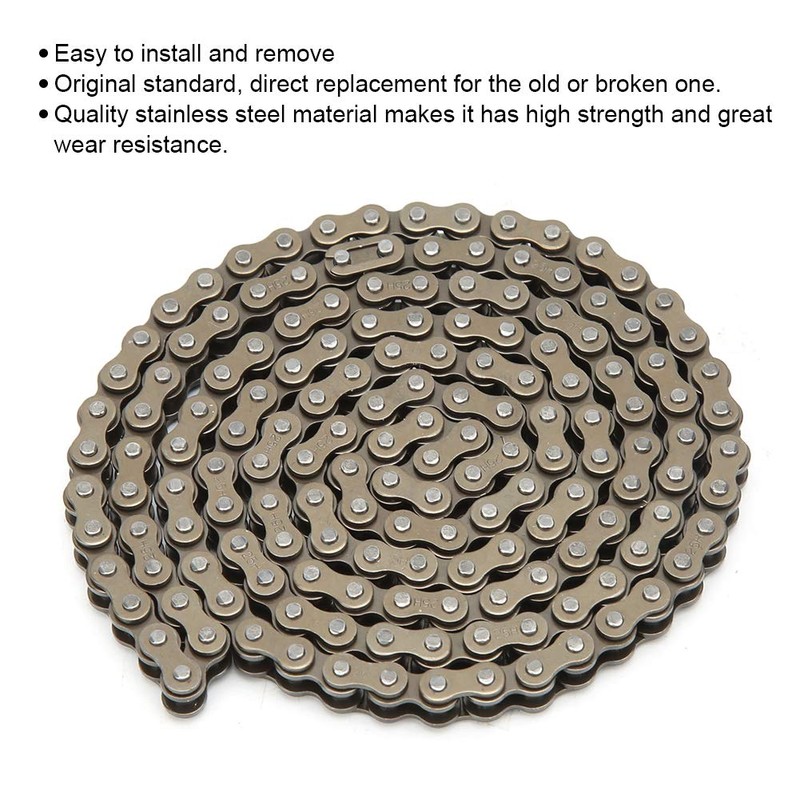 Speed Bicycle Chain, 25H 158 Left Stainless Steel Chain Suitable