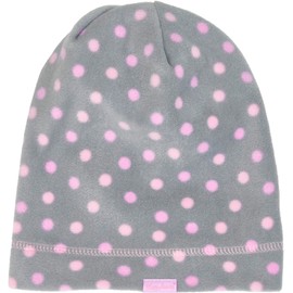 Playshoes Unisex Children's Fleece Winter Hat, beanie dots