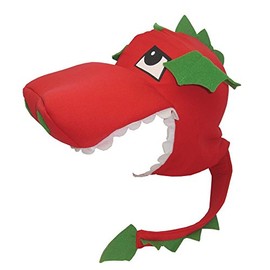 Peeks Novelty Welsh Dragon St Davids Day Wales Rugby Fan Fun Fancy Dress Hat