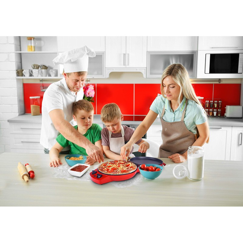 Courant Pizza Maker, 12 Inch Pizza Cooker and Calzone Maker,