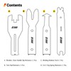 EWK 4 PCS Window and Door Trim Tool Set Panel