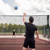Aoneky 20ft Portable Volleyball Set for Backyard Lawn Beach, Include