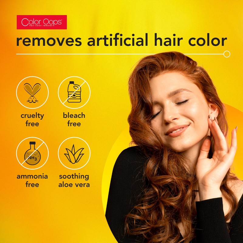Color Oops Extra Conditioning Hair Color Remover, 1 Application, Hair