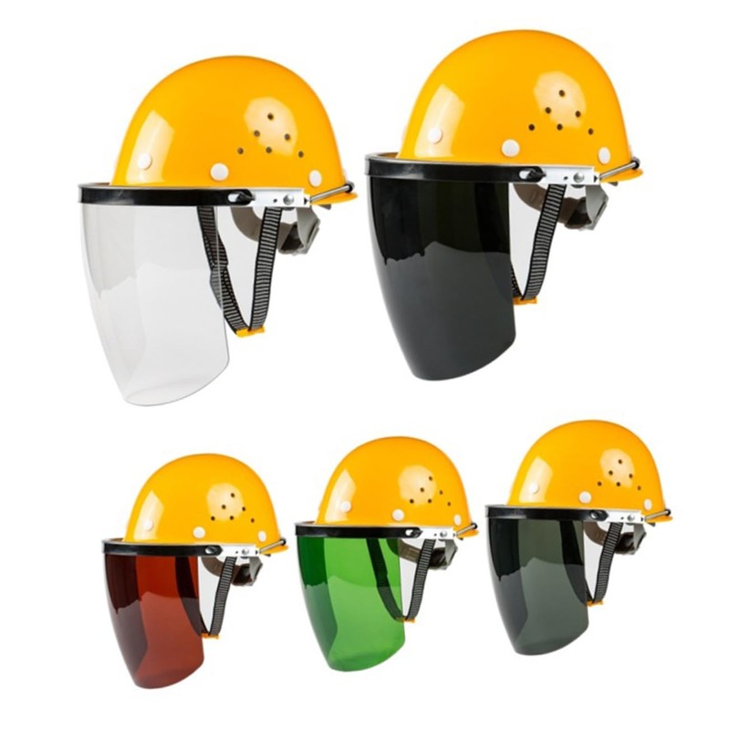 Operitacx Welding Helmet Face Visor Safety Headwear Comfortable Mask Hat
