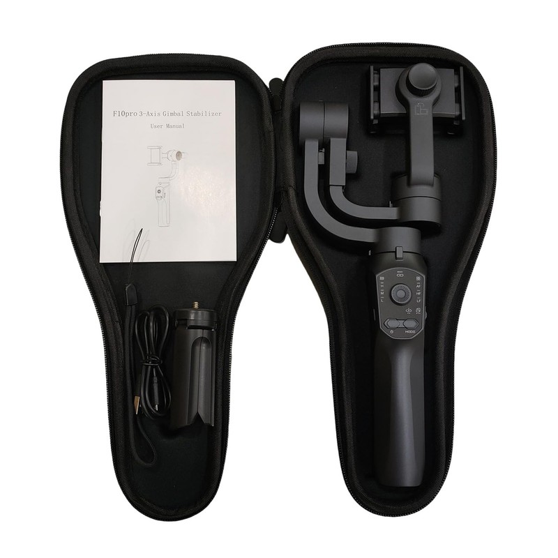 Fahgaer F10 3-Axis Handheld Gimbal Smartphone Stabilizer Cellphone Selfie Stick