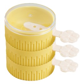 Ice Pop Molds,Multilayer Ice Cream Mold | Food-Grade Popsicles Molds with 3 Layers, Reusable Ice Cream Molds for Toddler