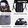 Tool Backpack for Men 18 Inch Heavy Duty Waterproof Multiple