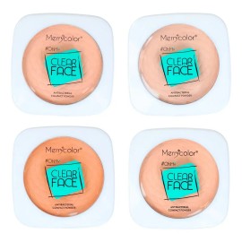 Polvo Compacto Maquillaje 10g 4 Tonos 12pzas 4 Tonos