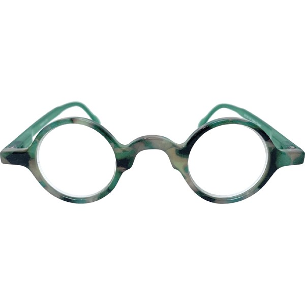 Incredible Bargains The Professor, Plastic Round Style Reading Glasses +