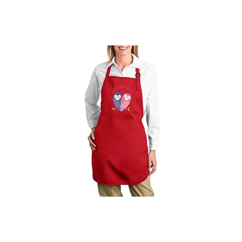 Fabulous Premium-Küchenschürze Rot Owl Anniversary Wedding Celebration Gift Ideas Couple