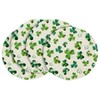 Artoid Mode Lucky Shamrock St. Patrick's Day Round Placemats Set