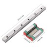 Fafeicy LML12B Miniature Linear Guide 12mm Width + Slide Block