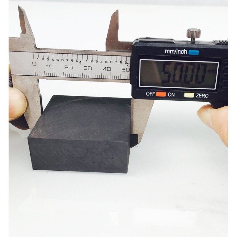 OTOOLWORLD 99.9% Purity Graphite Ingot Block EDM Graphite Plate Milling