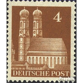 Bizonal (Allied Cast) 74a W A tight dentate unmounted mint/never hinged ** MNH 1948 Buildings (Stamps for collectors) Christianity