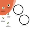 Replacement O-Rings for Scepter SmartControl Gas Canister Nozzles (Pack of