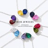 Iefil May & June Birtnstone Necklaces - Emerald Necklace, Alexandrite