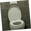 DOITOOL 1set Toilet Lid Bumpers Toilet Seat Cover Spacers for