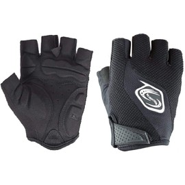Seibertron Men's/Women's Half Finger/Fingerless Cycling MTB Gloves Road Racing Bicycle Gloves Biking Gloves Gel Pad Riding Gloves Black M