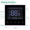 Wengart Digital Thermostat WG8818,AC230V 3A LCD Digital Display with Programming