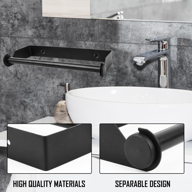 Kitchen Roll Holder, No Drilling, Stainless Steel Roll Holder, Kitchen