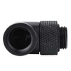 ASHATA Water Cooling Fitting,Tube Fitting 90 Degree Angle Rotary Tube