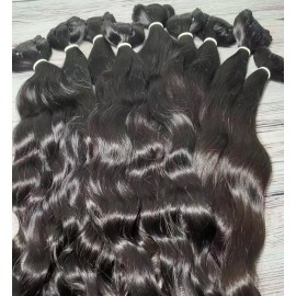 30 Inch Italy Curly Deep Wave Indian Curly Natural Wave Hair Extensions Human Hair Cuticle Aligned Hair Raw Burmese Curly Haircolor: italy curly, Stretched Length: 30 inches