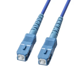 Sanwa Supply HKB-AM1SCSC1-02 Armored 1-Core Fiber Optic Cable (Single Mode, SC-SC, 6.6 ft (2 m)