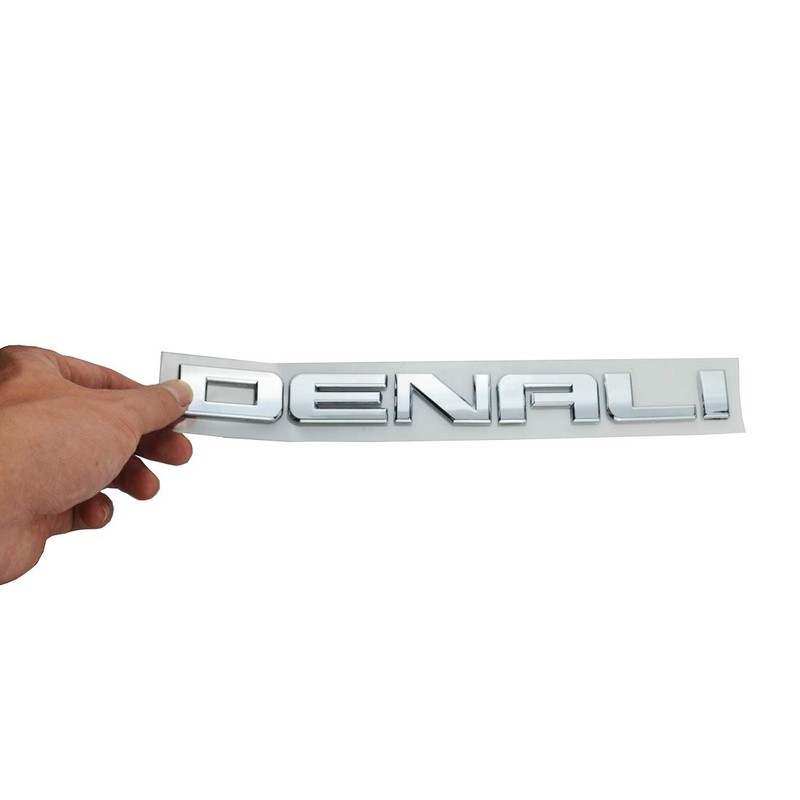 1x Denali Door Badge NAMEPLATE FIT for Yukon Canyon Sierra