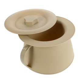 NOLITOY Bedside Pee Bucket Cover Children's Potty Elderly Urinal Portable Plastic Unisex Odor-blocking Easy to Use