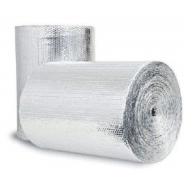 IES Reflective Foil Insulation Spiral Duct Pipe Wrap Double Bubble 4inch x 30ft R8