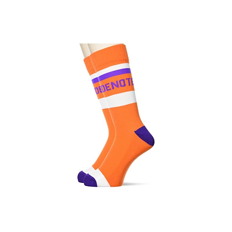 Fukusuke Men's Line Pile Crew Socks, Set of 2, light