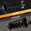 ASAPE 2PCS Rear Complete Struts Assembly w/Coil Spring Fit for