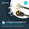Eastman 5 Feet Electric Range Cord, 40 Amps 4-Prong Wire,