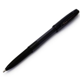 Pilot Super Grip G Ballpoint Pen, Cap Type, 0.06 inch (1.6 mm), Extra Thick, Black, P-BSGC-10BB-BB x 3 Pens