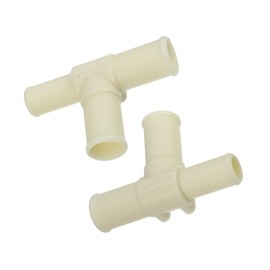 Partuto 2Pcs Heater Water Pipe for Toyota RAV4 2006 2007 2008 2009 Heater Hose Tee Heater Pipe T-Connector Replace 87248-20380 8724820380 Replacement