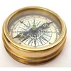 Robert Frost Poem Compass Brass Pocket Compass - Watch Type