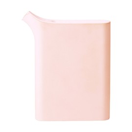 Ideaco Mizusashi 0.3 gal (1 L) Giolo Book-type Thin 4cm Pink