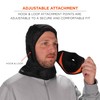 Detachable Neoprene Mouthpiece for Winter Liners, Ergodyne N-Ferno 6874,Black