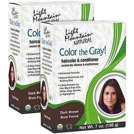Light Mountain Natural 2 Piece Natural Color The Gray!, Dark Brown