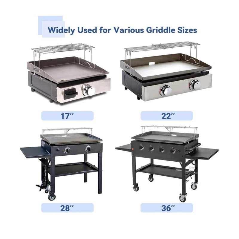 Denmay Warming Rack for 17" 22" 28" 36" Griddles, Universal