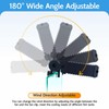 DEGGOX Aquarium Chillers Fan - Fish Tank Cooling Fan with