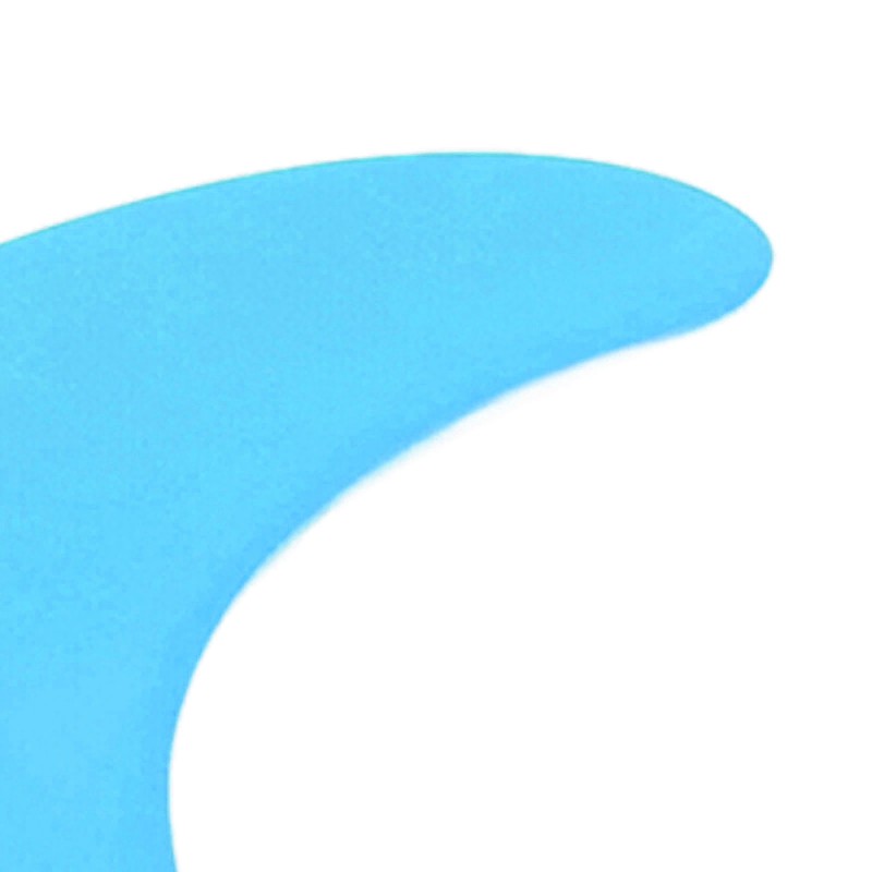 3Pcs Surfboard Fins PVC Thruster Fins Surfing Board Accessories for