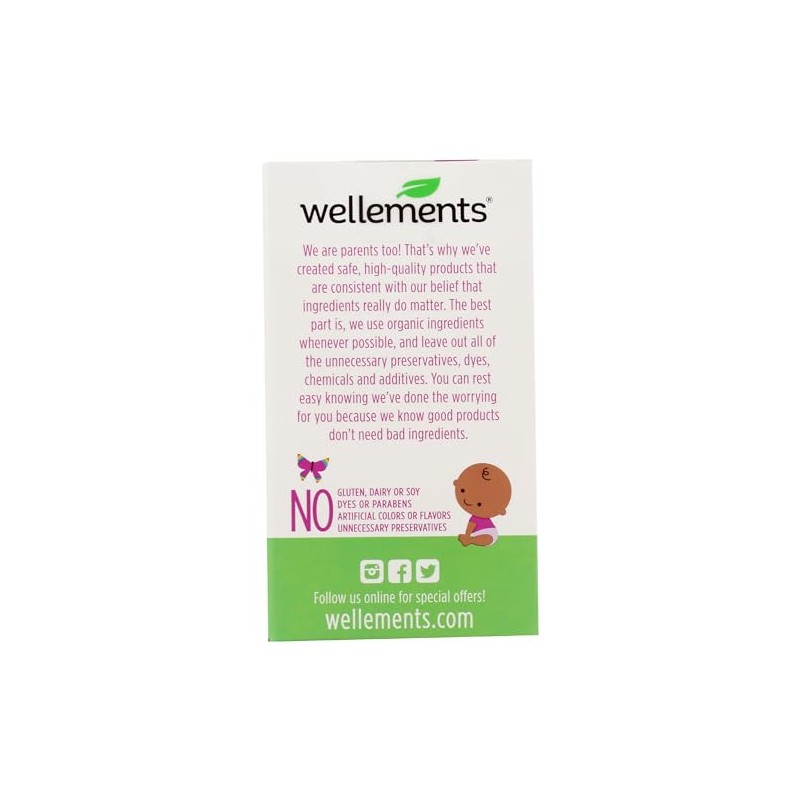 Wellements Wellements Organic Multivitamin Baby Drops, Gluten Free, 1 Fluid