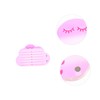 Mikinona Eyelash Extension Magnetic Display Tray Acrylic Lash Organizer Magnetic