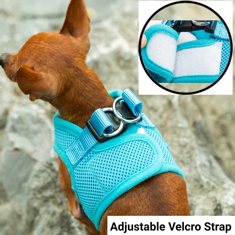 Mr. Peanut's PupTrek Small Dog/Cat Soft Mesh Step in Harness